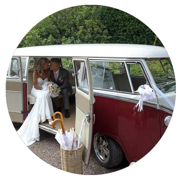 Go Vintage Wedding Camper Van